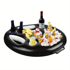 Inflatable Floating Snack Tray for Pool Parties