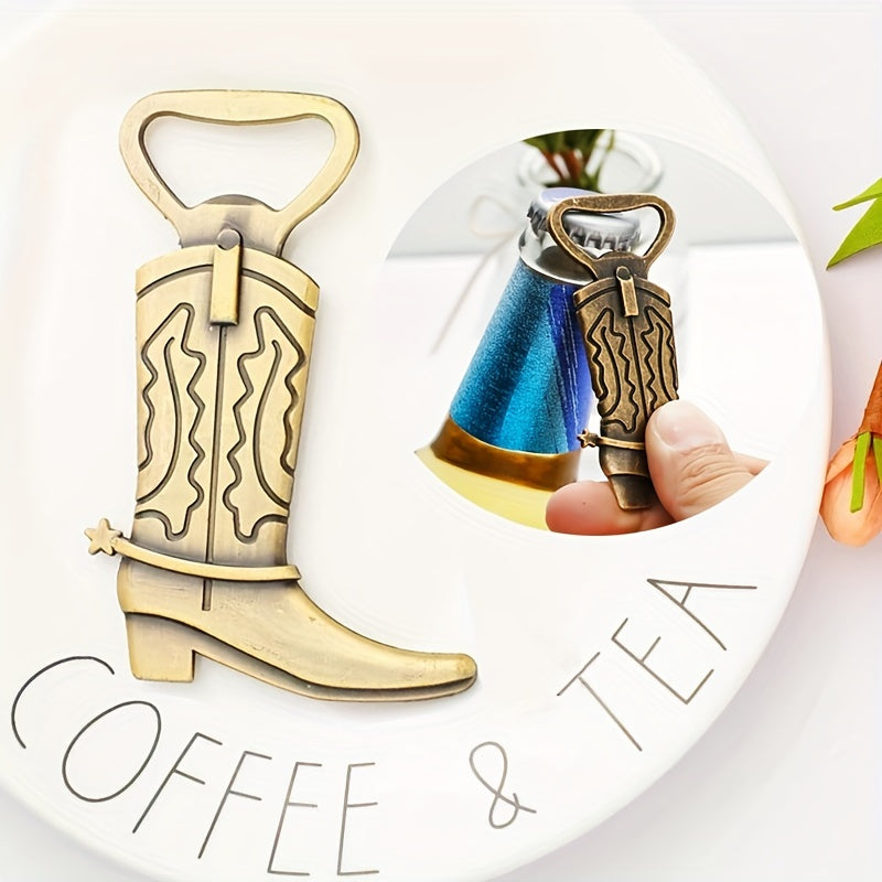 Cowboy Boot Bottle Opener for Home Kitchen Weddings