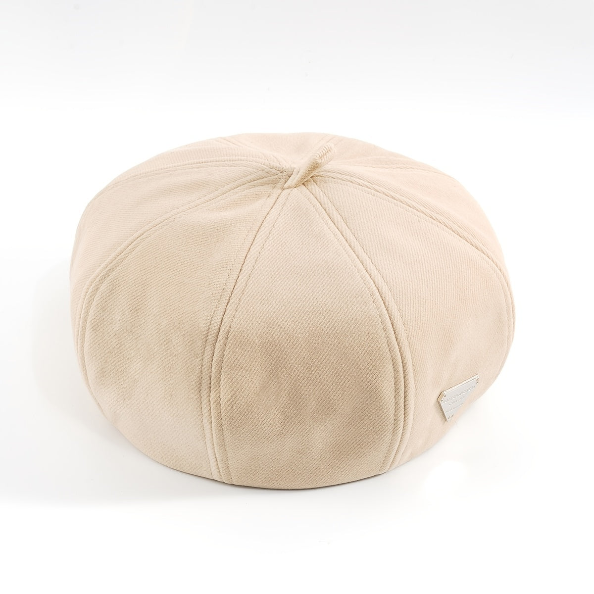 Triangle Label Winter Beret Painter Hat Outdoor Casual Style Hat For Women Girls