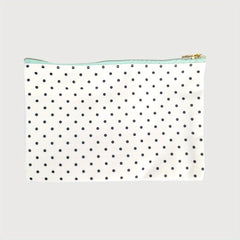 DIY Canvas Cosmetic Bag Zipper Makeup Pouch Travel Coin Purse