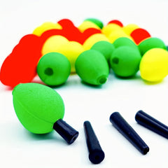 15pcs Trout Float Fly Fishing Indicator Highly Visible Bob Fishing Float