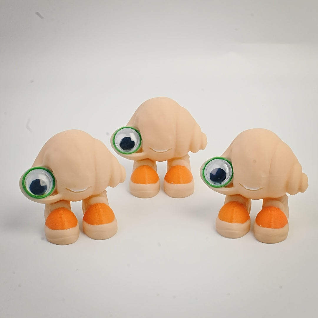 Marcel The Shell with Shoes On 3D Print Mini Model for Car