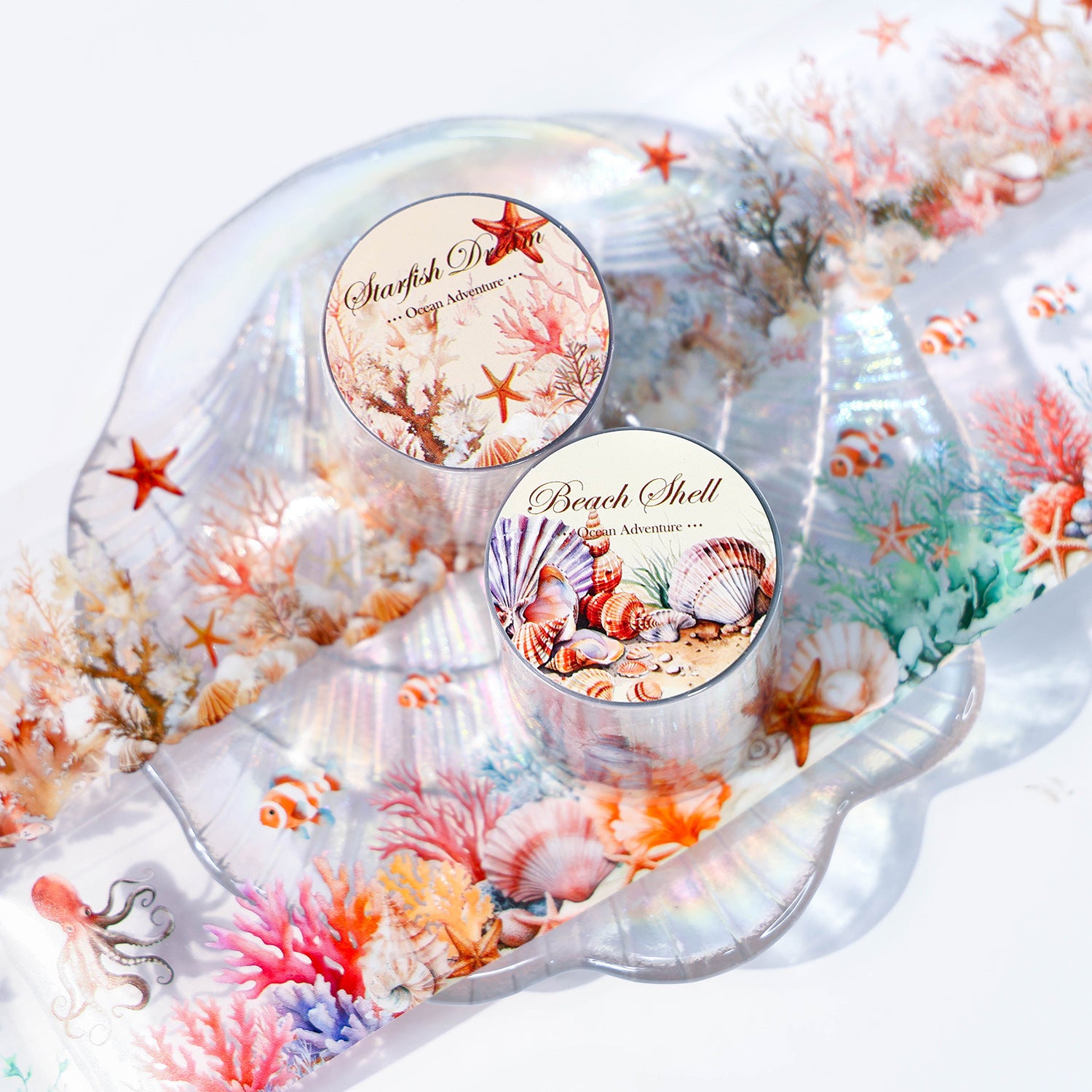 Forest Ocean Adventure Series PET Adhesive Tape
