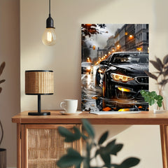 DIY Paint by Numbers Stylish Car for Beginners - Ideal Gift Choice