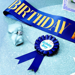 2pcs Boy Birthday Party Set with Shoulder Strap