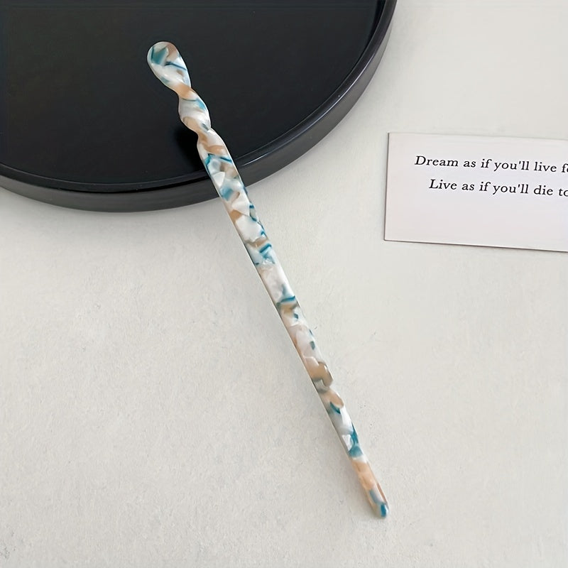 Ancient Style Acetate Hairpin Retro Chinese Style Headwear Hairpin Hair Accessor