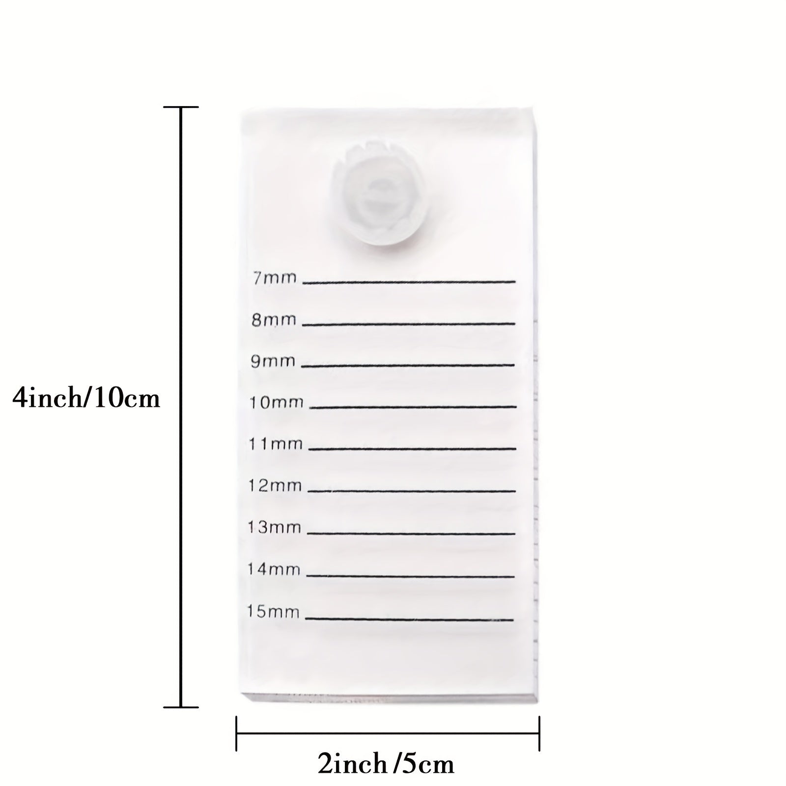Acrylic Eyelash Scale Boards Display Stand for Eyelashes
