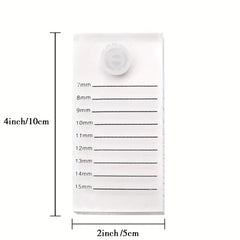 Acrylic Eyelash Scale Boards Display Stand for Eyelashes