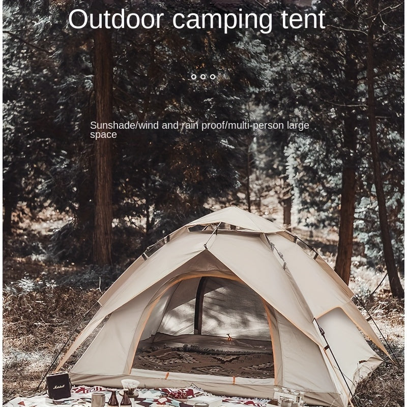 3 Second Quick Opening Family Camping Tent