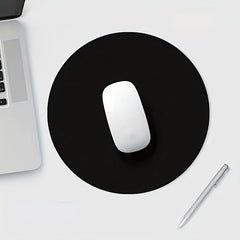Solid Round Non-slip Mouse Pad for Students Office Computer Laptop