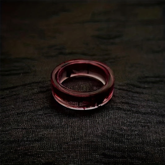 Halloween Ghost Blood Stained Ring in Various Sizes