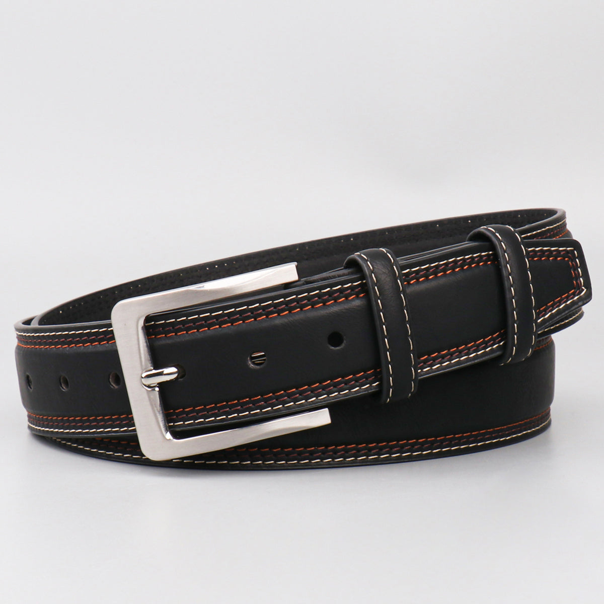 Men's Casual Belt Colorful Stitching