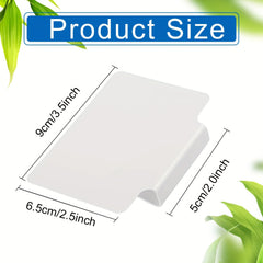 10pcs Plastic Clip on Baskets & Bin Labels for Office Organization
