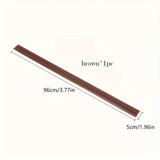 1pc Door Seam Door Bottom Sealing Strip Windproof Sound Insulation