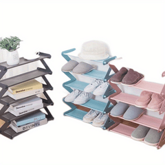 Non-woven Shoe Rack for Home Use Dormitory Bedroom Assembly
