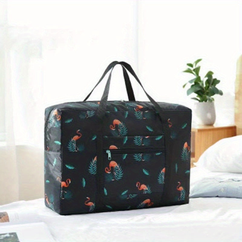 Foldable Travel Duffel Bag Large Capacity Portable Luggage Bag