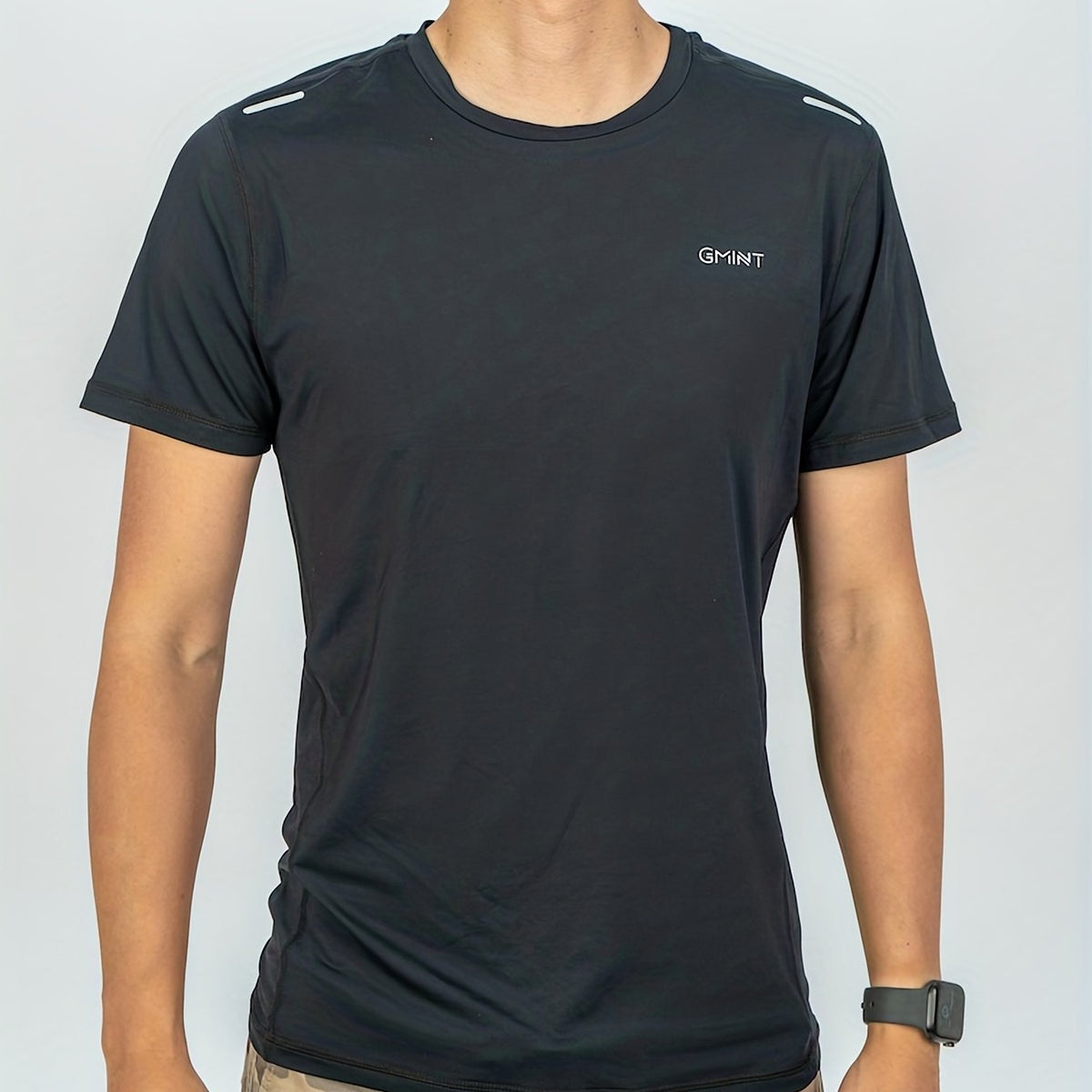 Men's Workout Shirt Active Compression Moisture Wicking Base Layer