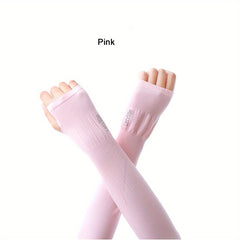 Summer Sunscreen Sleeve Ice Thin Gloves Outdoor Cycling Arm Sleeve