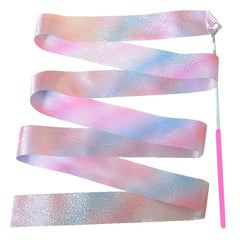 Glitter Dance Ribbon for Rhythmic Gymnastics and Ballet