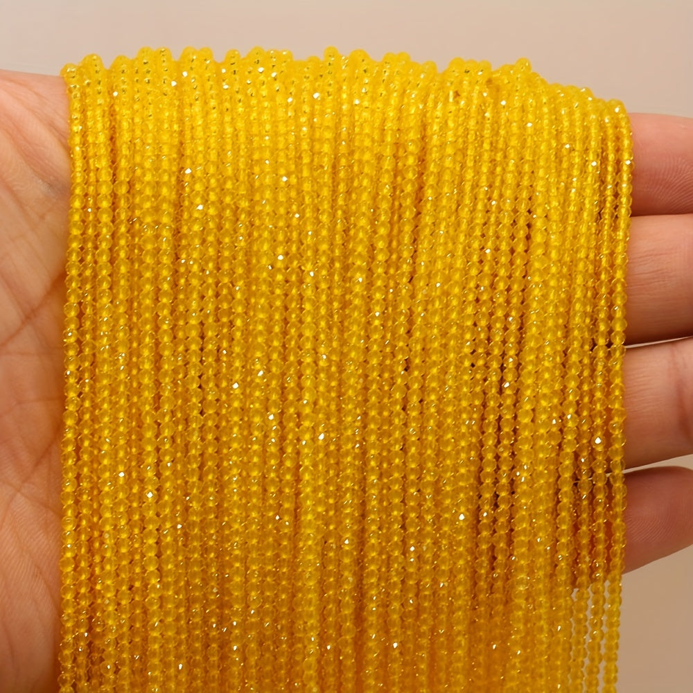 Natural Semi Precious Stone Yellow Spinel Bead 10mm Length