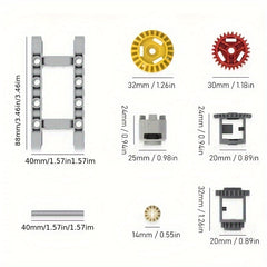 Diffraction Tech Building Block Combo Set for Various Assembly Scenarios