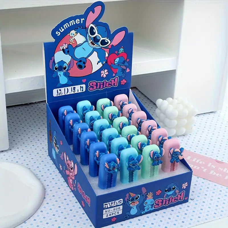 Stitch Themed Erasers - 5pcs - Great Gift for Birthday