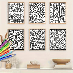 Creative Escape Mosaic Coloring Book - 20 Beautiful Sheets A4 Size