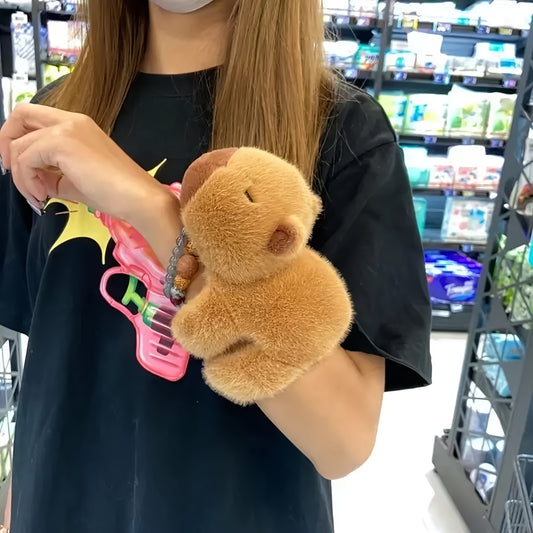 Light Brown Plush Capybara Stuffed Animal