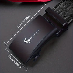 Men's Automatic Buckle Belt for Business Casual Daily Pants