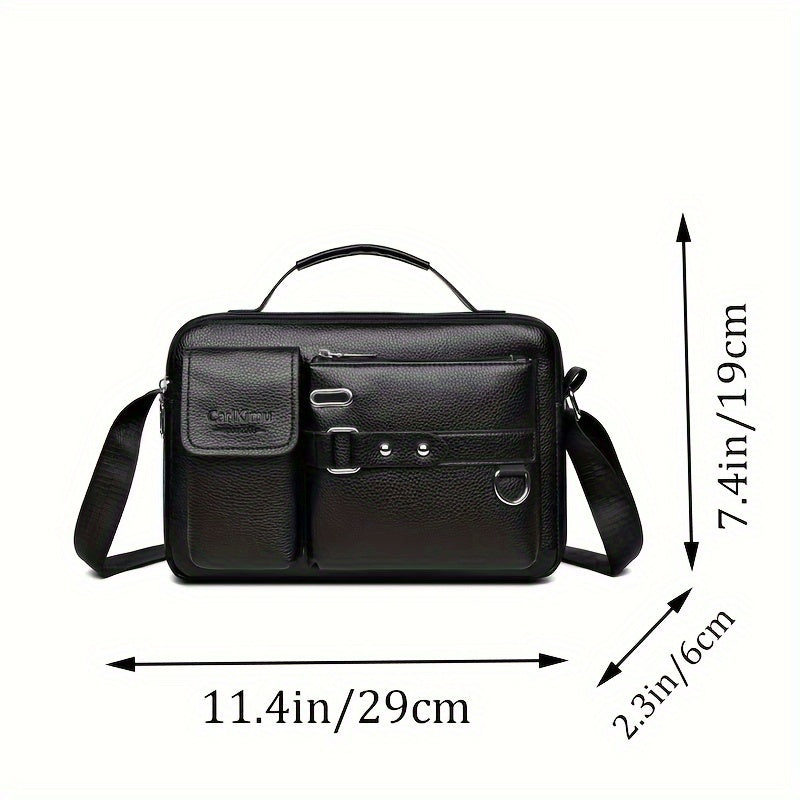 Men's Business Handbag Crossbody Bag Briefcase Father's Gift