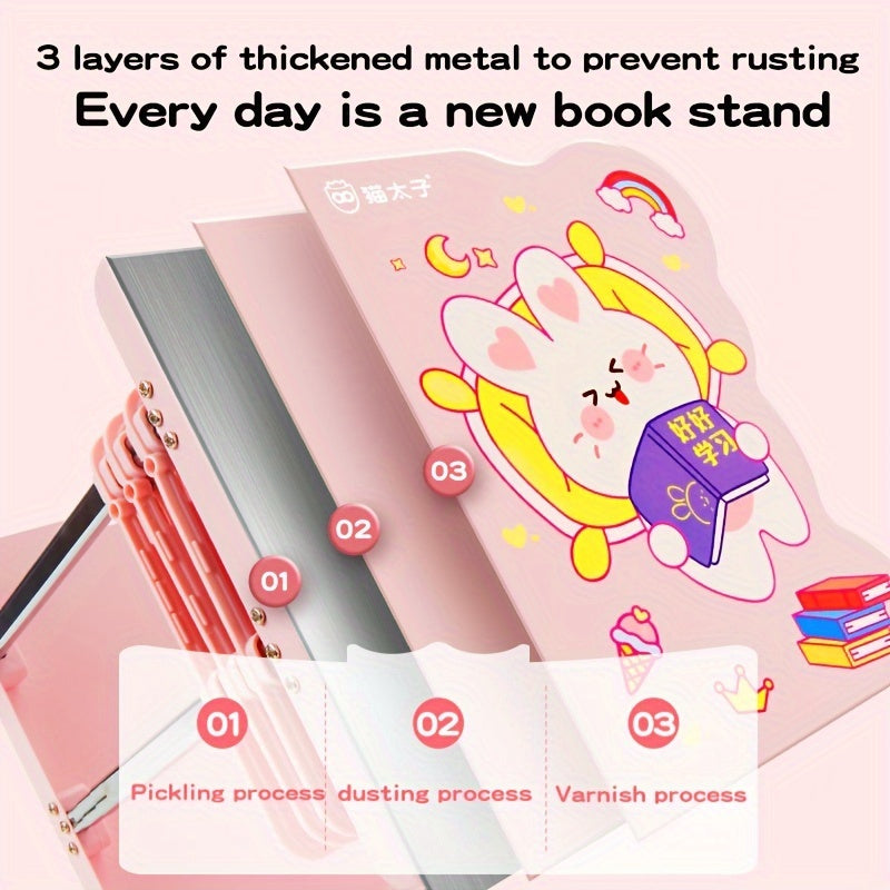 Adorable Adjustable Book Stand Patterns Bookends Home Stationery Tool