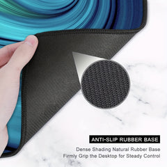 Colorful Large Gaming Mouse Pad with Stable Rubber Base