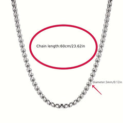 Men's Minimalist Chain Necklace Hip hop Necklace Accessories