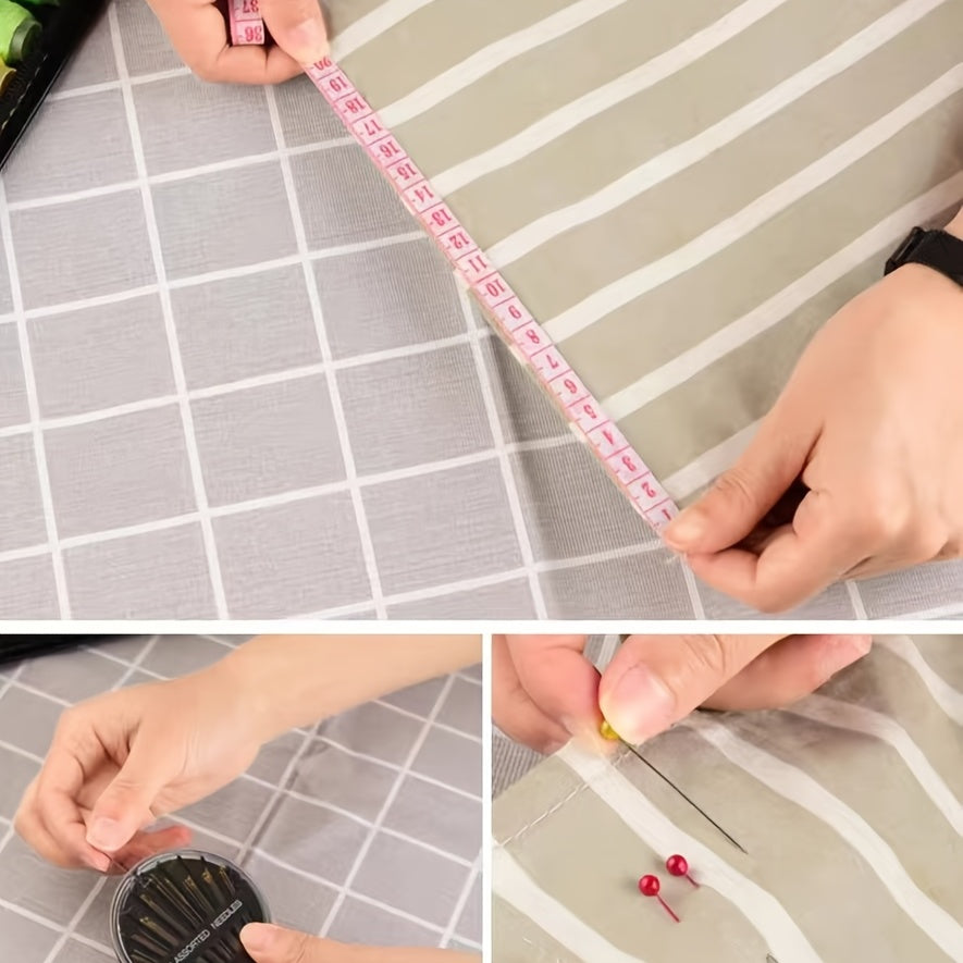 172pcs Sewing Kit for DIY Beginners Adults Emergency Summer Campers Travel Home