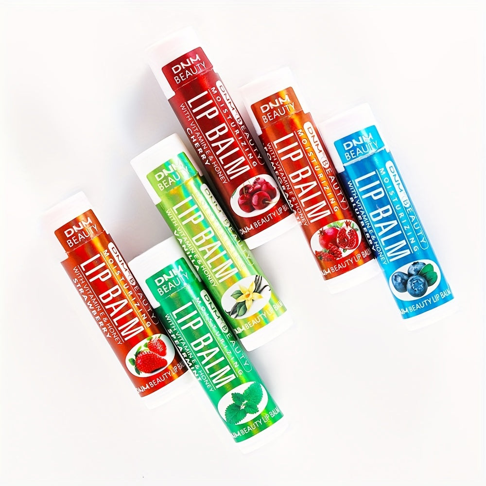 Hydrating Lip Primer & Fruit Lip Balm - Multiple Colors