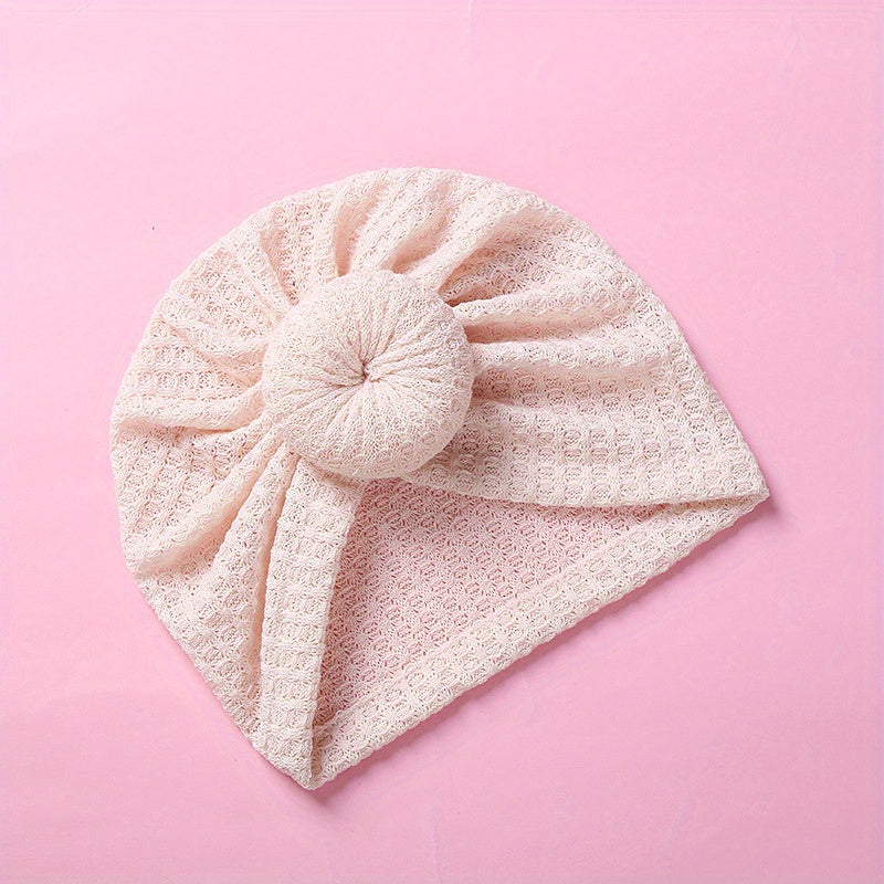 Baby Knot Turban Stretchy Head Wrap Soft Beanie Hat