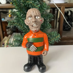 Scary Garden Gnome Nightmare Killer Statue Halloween Decoration