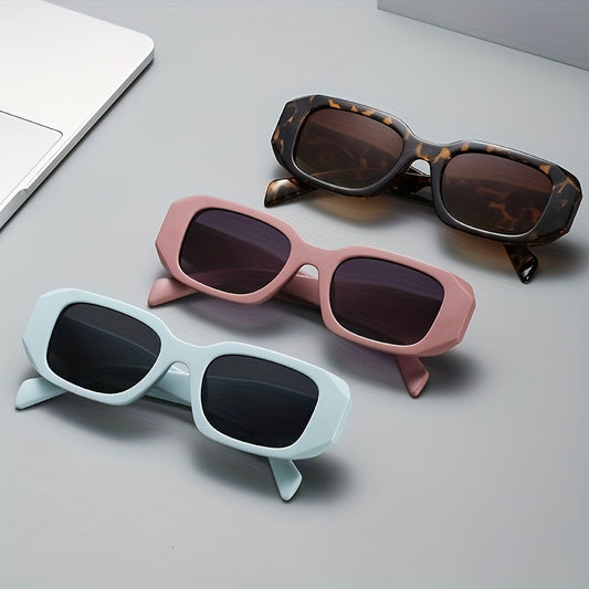 Y2K Square Sunglasses UV400 Sun Shades Glasses