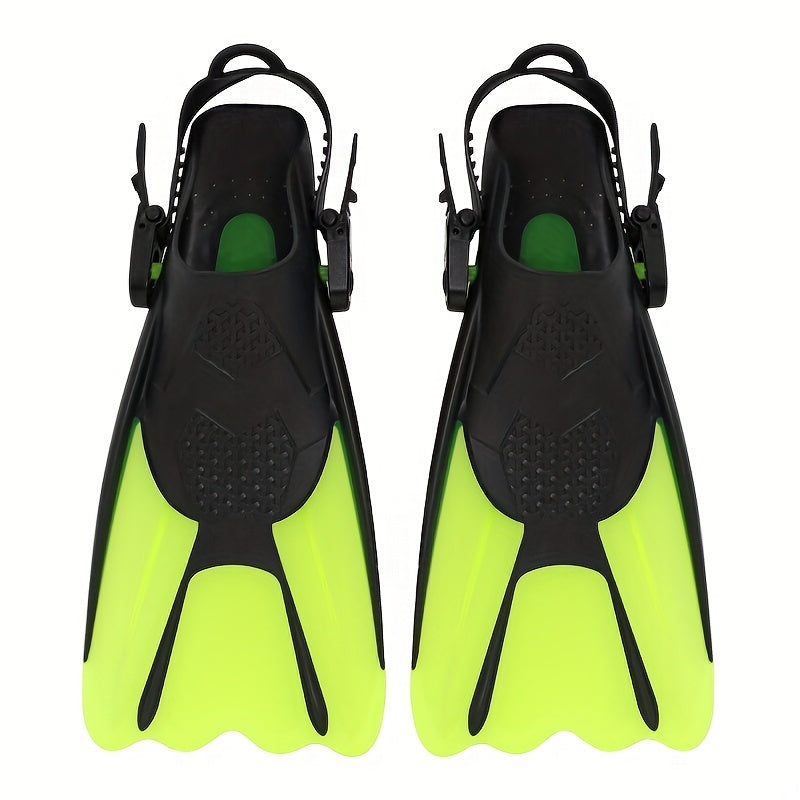 Adjustable Adult Diving Fins for Enhanced Swim Performance