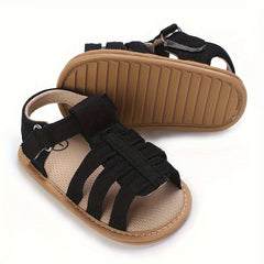 Baby Girl Open Toe Sandals Lightweight Anti Slip