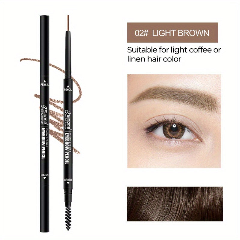 Fine Tip Waterproof Eyebrow Pen w/ Brushes