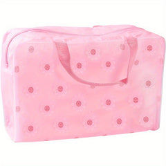 Transparent Travel Cosmetic Bag Waterproof Large Capacity Wash Bag