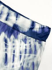  Tie Dye High Rise Flare Leg Pants
