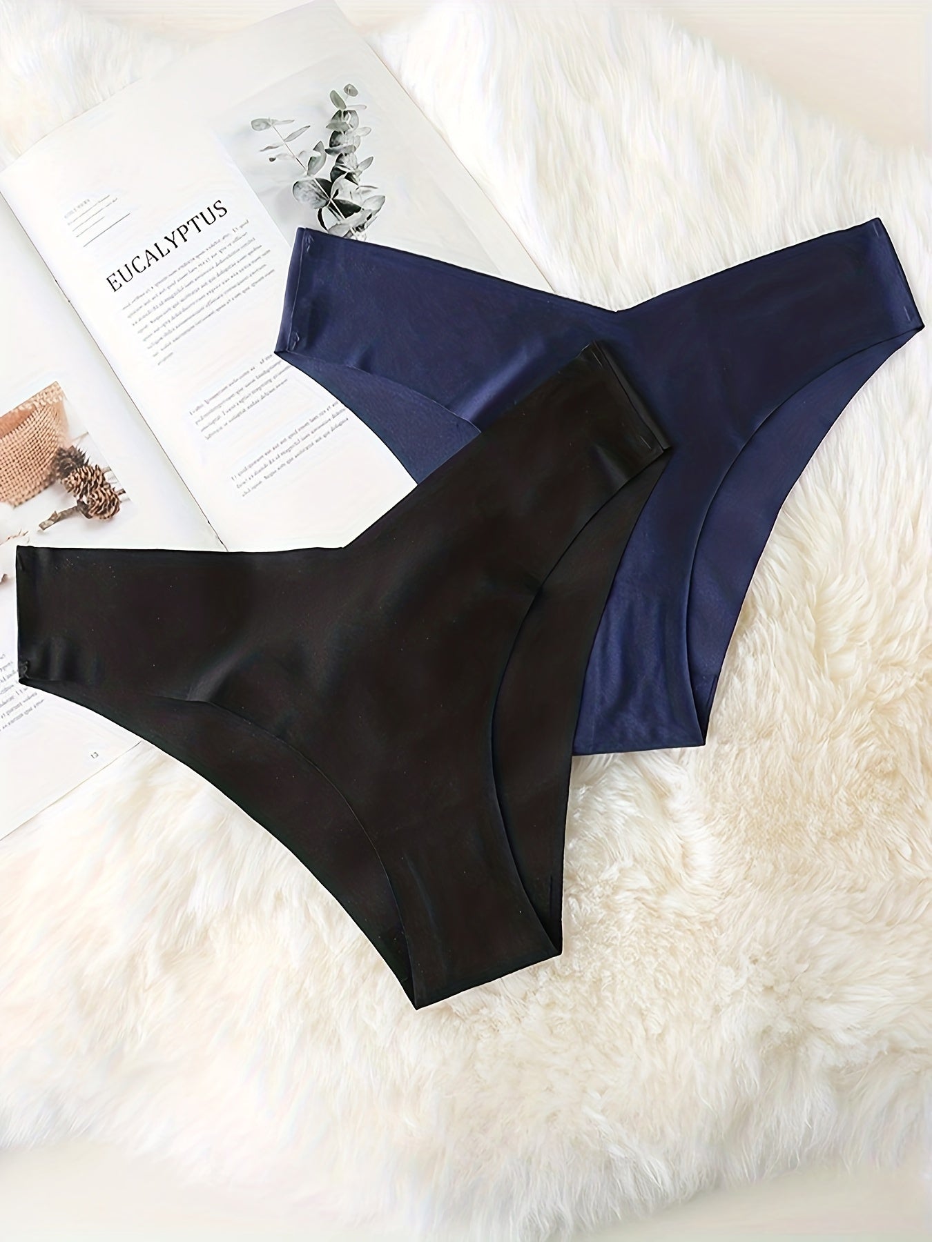 6pcs Seamless Skin-friendly Panties Women's Lingerie