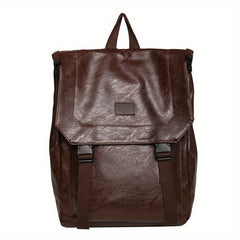 Vintage Stylish Backpack Soft Retro Versatile Travel Knapsack