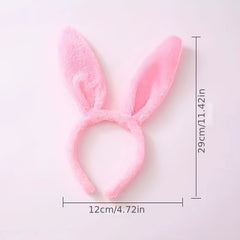 Sequin Rabbit Bunny Ears Hairband Cosplay Party Accessory
