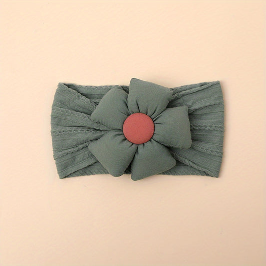 Flower Baby Headbands Hairbands Elastic Hair Accessories for Baby Girls