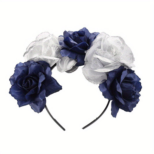 Halloween Flower Headband Hair Accessories for Women Girls
