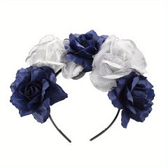 Halloween Flower Headband Hair Accessories for Women Girls