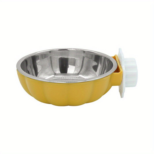 Removable Stainless Steel Dog Bowl for Enhanced Feeding